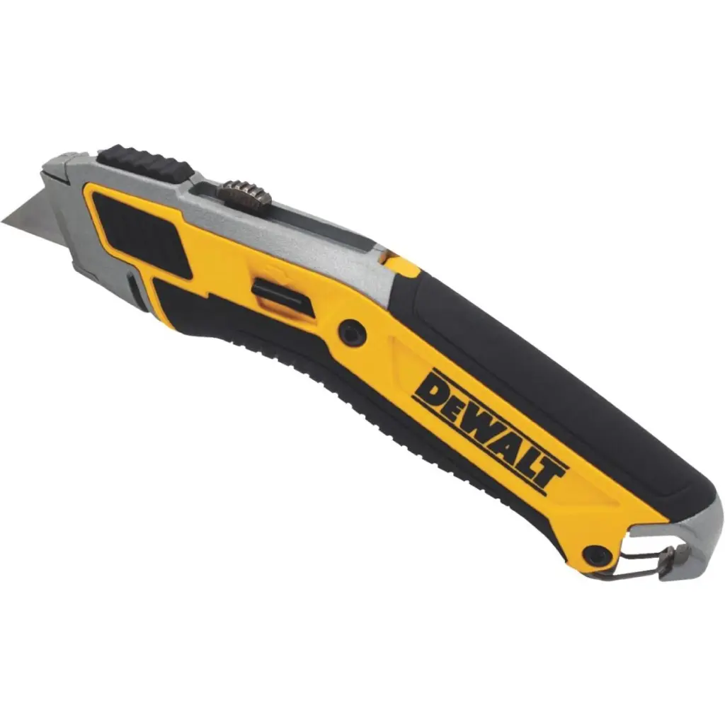 DeWalt Premium Retractable Straight Utility Knife Snap-Off Blades