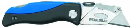 Quick Change Lockback Utility Knife Secure Blade Great Neck
