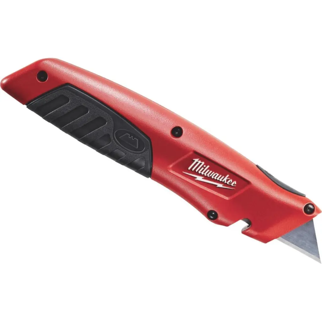 Milwaukee Sliding Retractable Straight Utility Knife Quick Blade Change