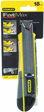 FatMax 18mm Snap Blade Knife Precision Cutting Stanley Tool