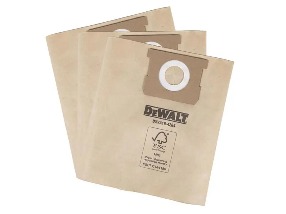 Dewalt Vacuum Dxva19-4204 Dust Bag (3 Pack)