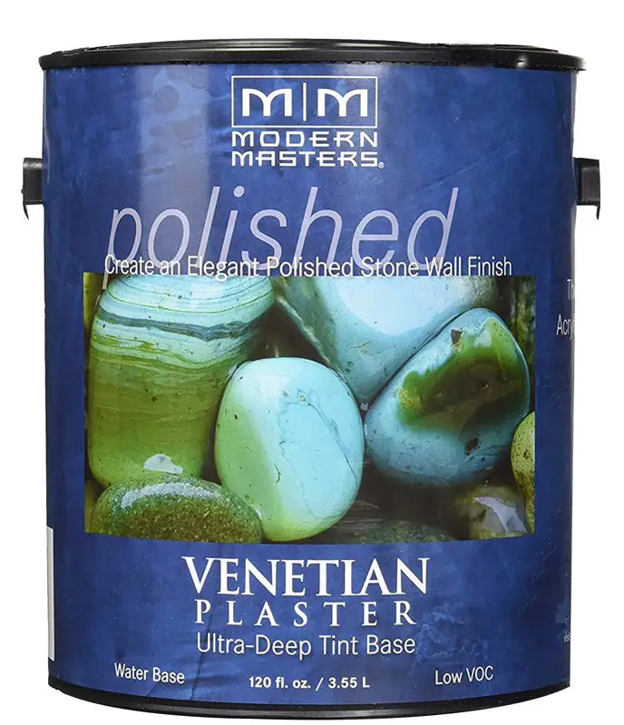 Modern Masters Ultra Deep Tint Base Water-Based Venetian Plaster 120 oz Walls