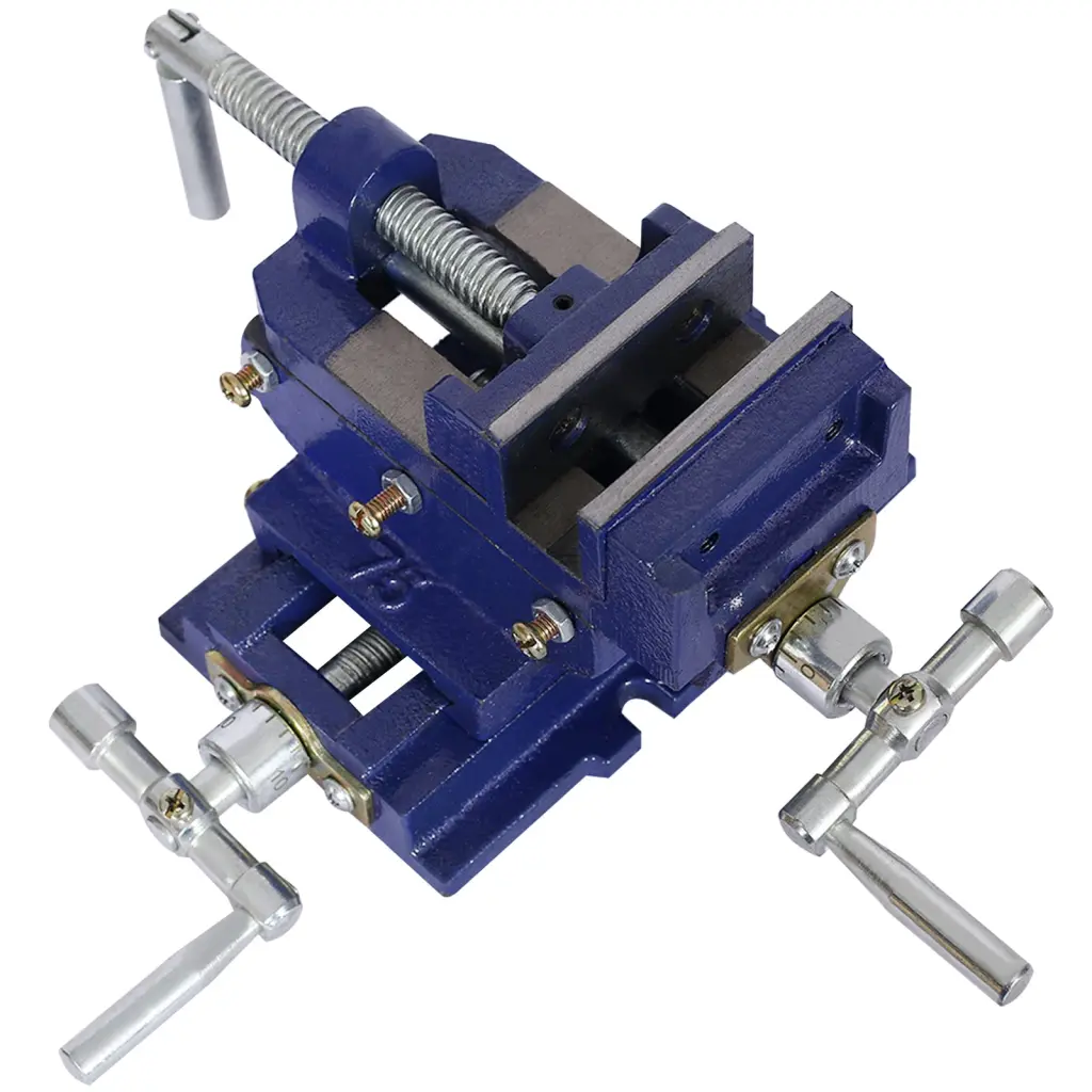 Cross Slide Vise 3Inch Drill Press Vise Metal Milling 2 Way Adjustment g-h