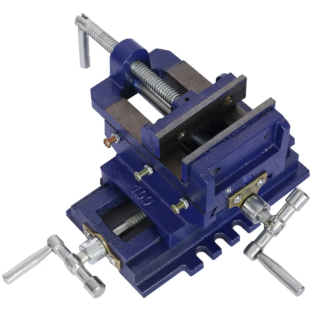 Cross Slide Vise 4 Inch Drill Press Vise Metal Milling and Drilling g-h