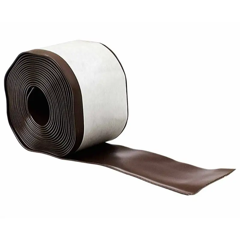 M-D Building 93161 Adhesive Back Vinyl Cove Wall Base Roll 4 x 20' Brown