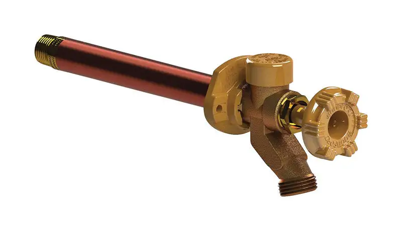 Woodford 1/2 . MIP Sweat Anti-Siphon Brass Freezeless Wall Faucet Outdoor Use