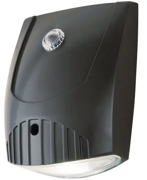 Cooper Lighting WP1050LPC All-Pro LED Dusk-to-Dawn Wall Pack Bronze 10 Watt