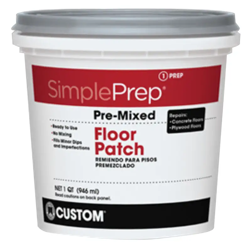 Custom Building Products SimplePrep Ready to Use Gray Patch 1 qt Pack 6