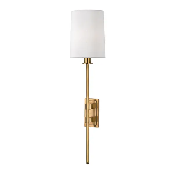Fredonia 1 Light Wall Sconce - Aged Warm alloy