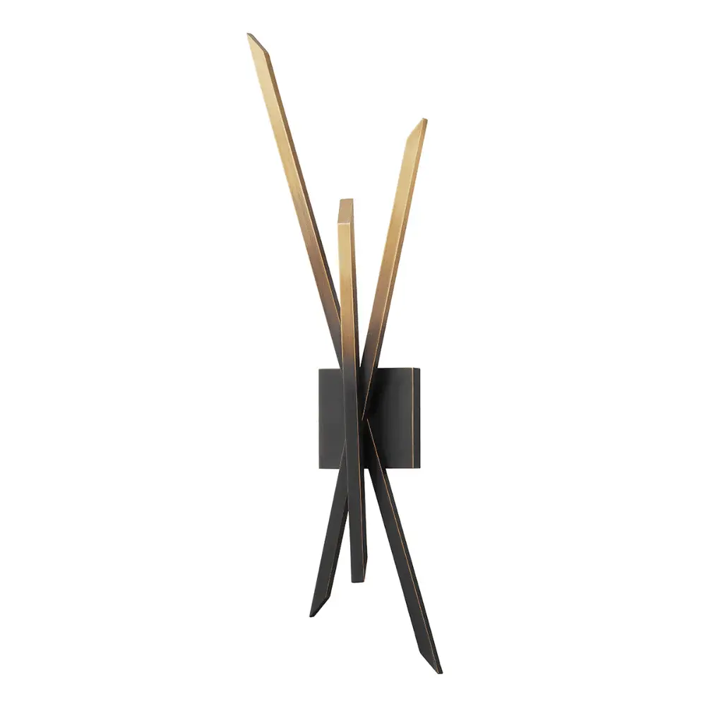 Gansevoort LED Wall Sconce - Shaded Brass | Outlet