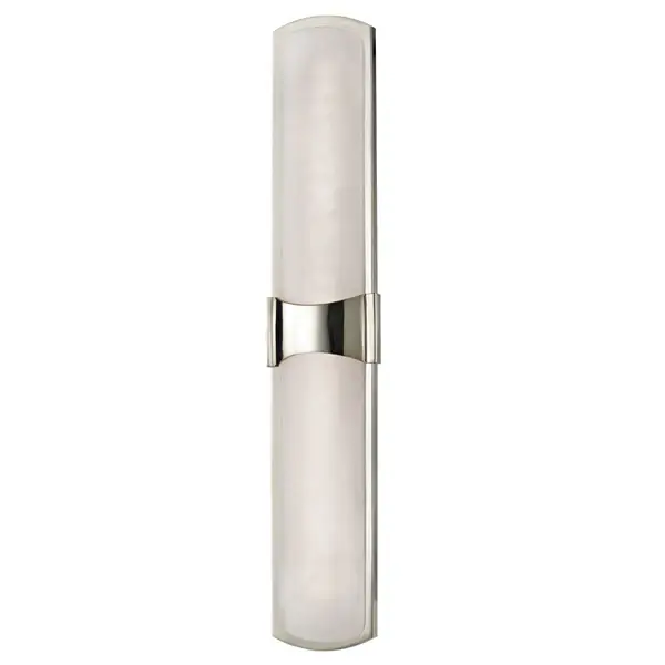 Valencia Large LED Wall Sconce - Reflective Nickel