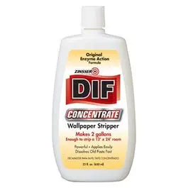 DIF Wallpaper Stripper 22-oz. Liquid Concentrate Easy Wallpaper Removal Zinsser