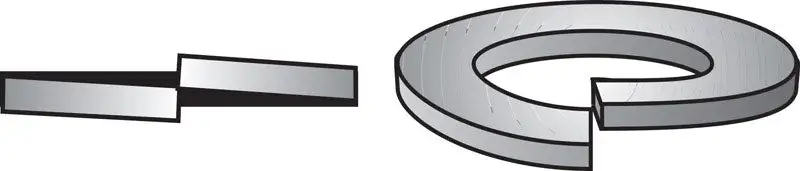 Hillman 5/8 D Zinc-Plated Steel Split Lock Washer 400 Pack