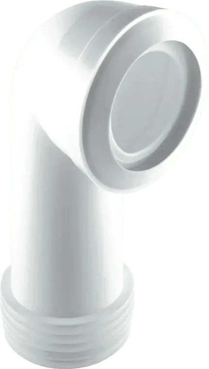 McAlpine MAC-8L 97-107mm Inlet x 4"/110mm Outlet 90° Bend MACFIT WC Connector