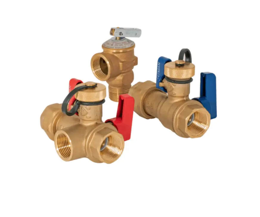 3/4" FNPT UNION X 3/4" IPS TANKLESS WATER HEATER SERVICE VALVE KIT Replacement Parts
