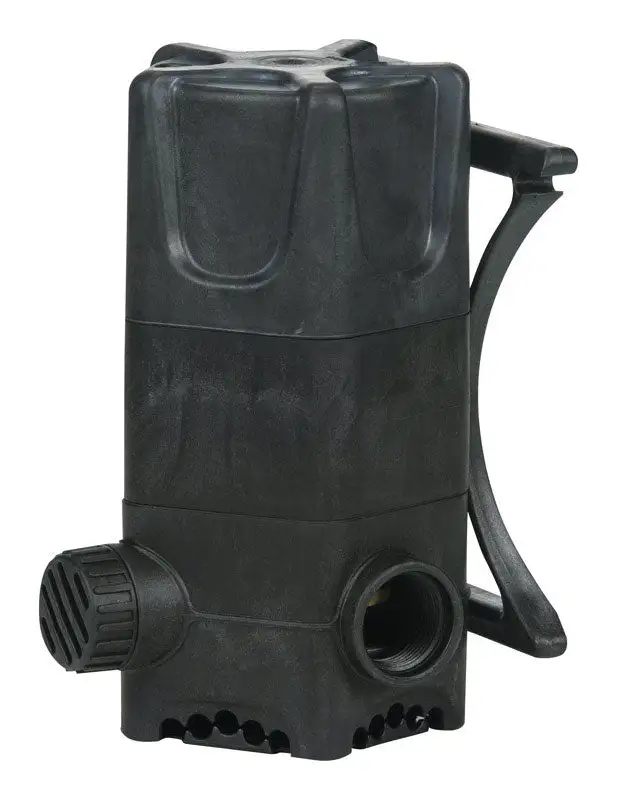 Little Giant WGP-80-PW 3500 GPH Thermoplastic Switchless Switch Dual Suction Pump