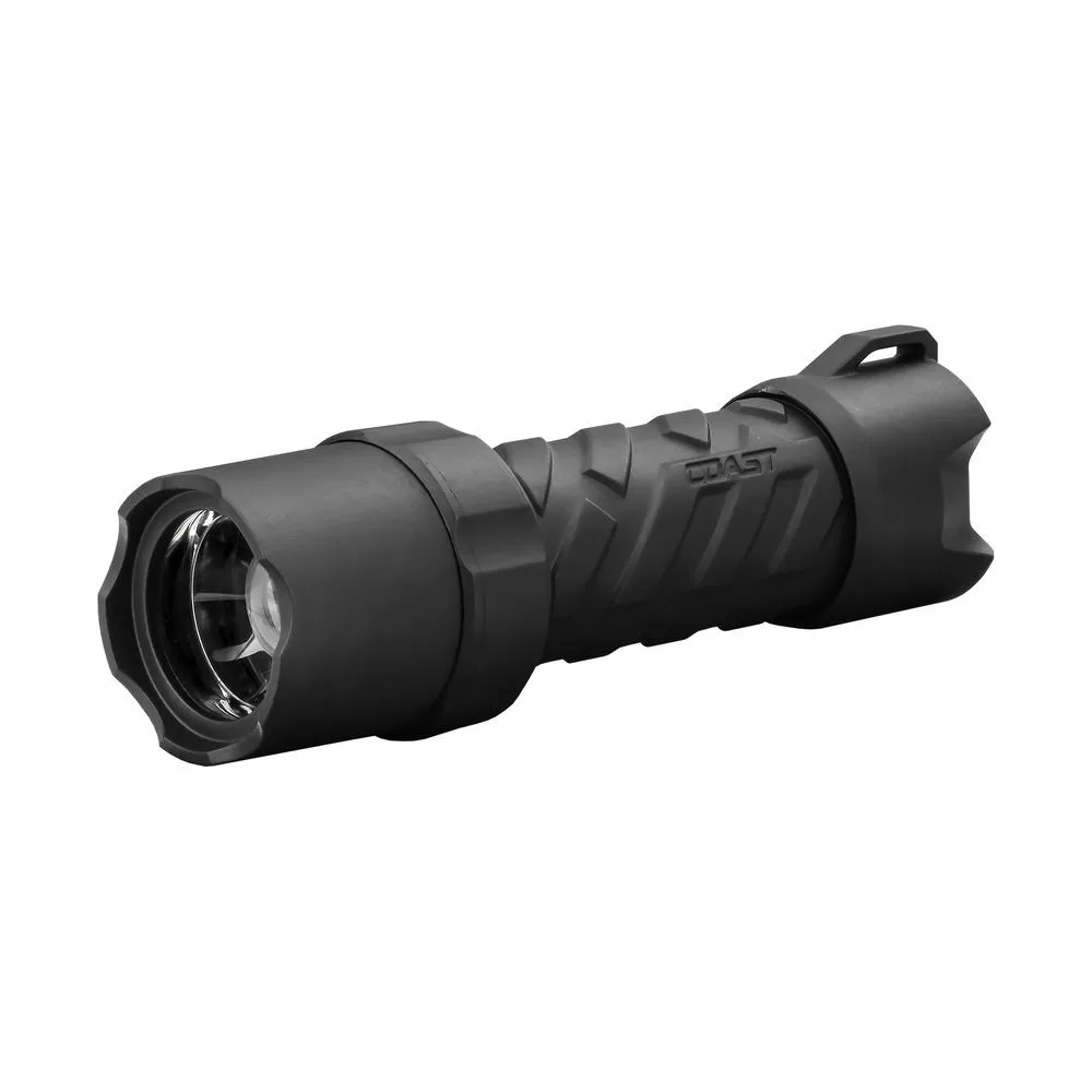 Coast Polysteel 400 Heavy Duty 440 Lumen Waterproof LED Flashlight Twist Focus