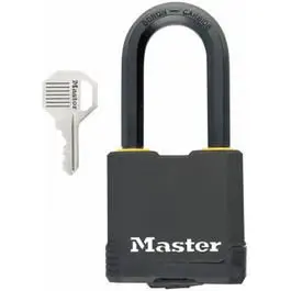 Magnum 2-. Keyed Padlock All-Weather Cover 2-. Long Shackle Master Lock