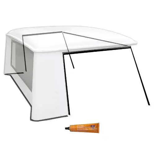 Weatherstrip Kit - Half Cab Reseal Kit