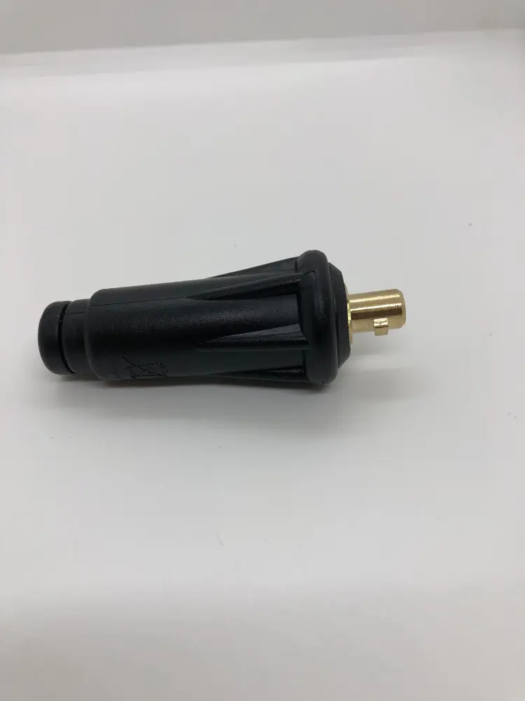 25 Dinse (3/8") Adapter Flow Thru Gas 20 Series TIG Torches