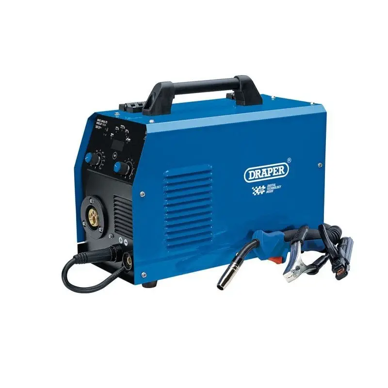 Draper MW160A Gas/Gasless MIG Inverter Multi-Welder Dti, 160A - (70047)