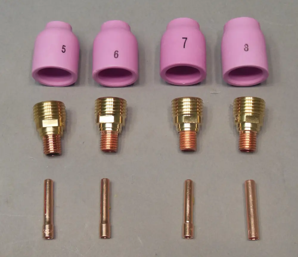 Gas Lens Kit, Collets
