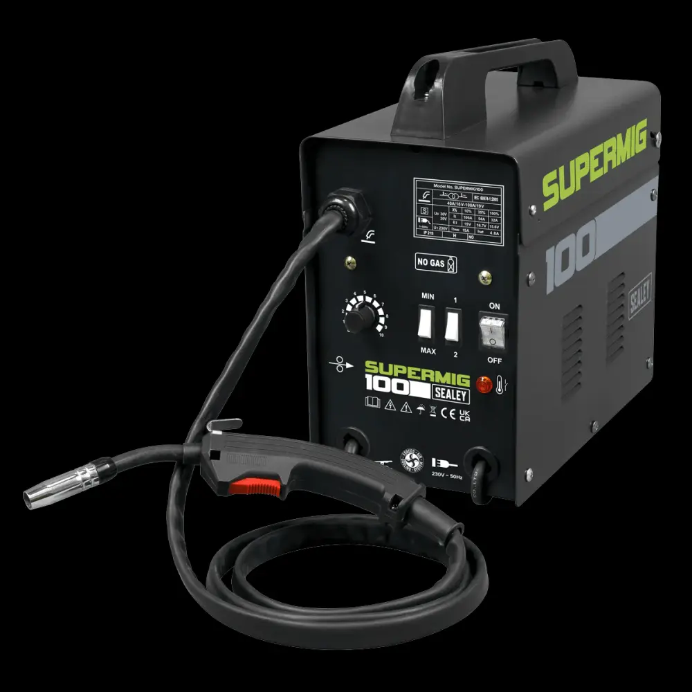 Sealey SUPERMIG100 No-Gas MIG Welder 100A 230V
