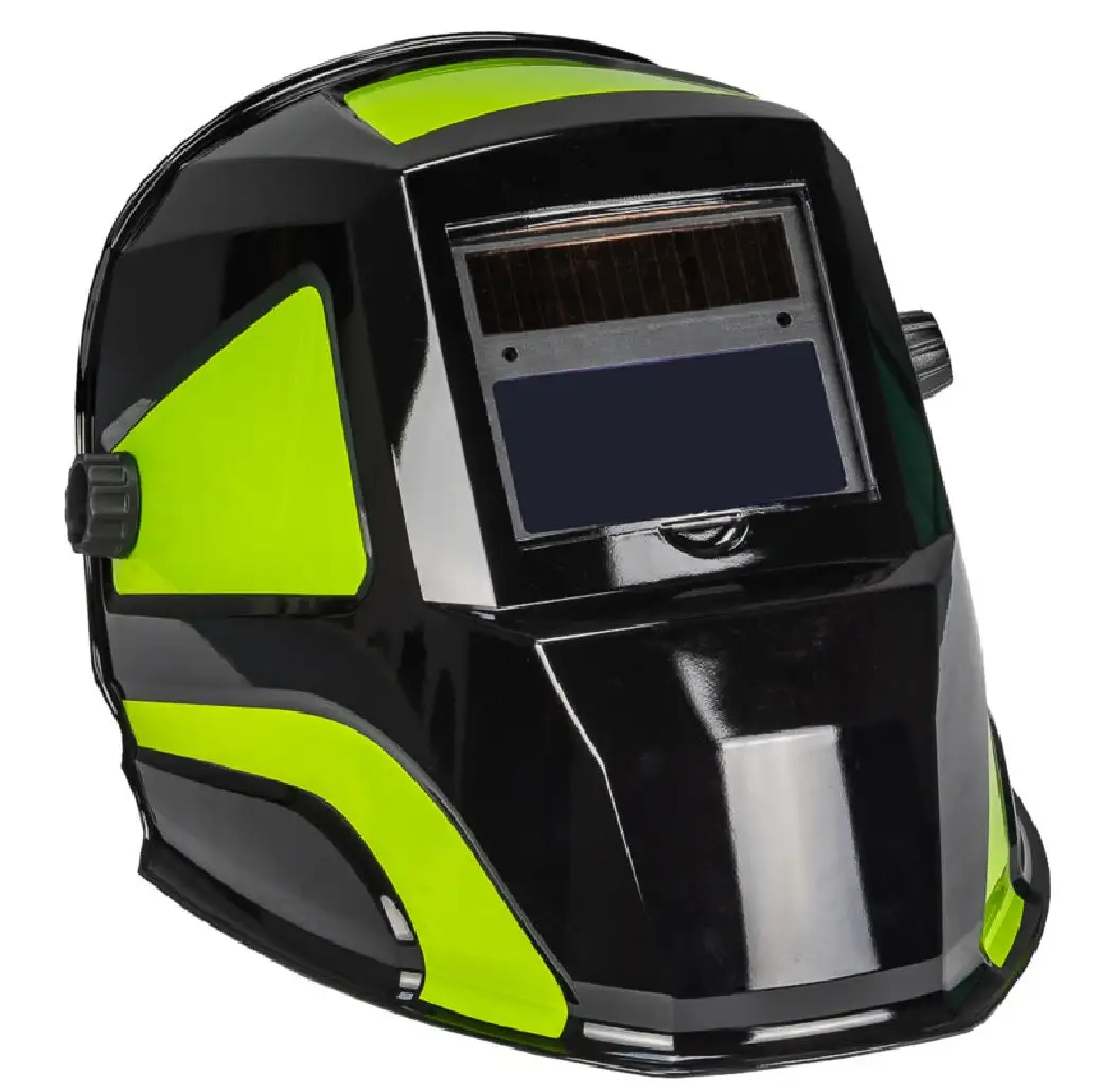 Forney 55732 Velocity ADF Welding Helmet Black Green Auto Darkening Lens