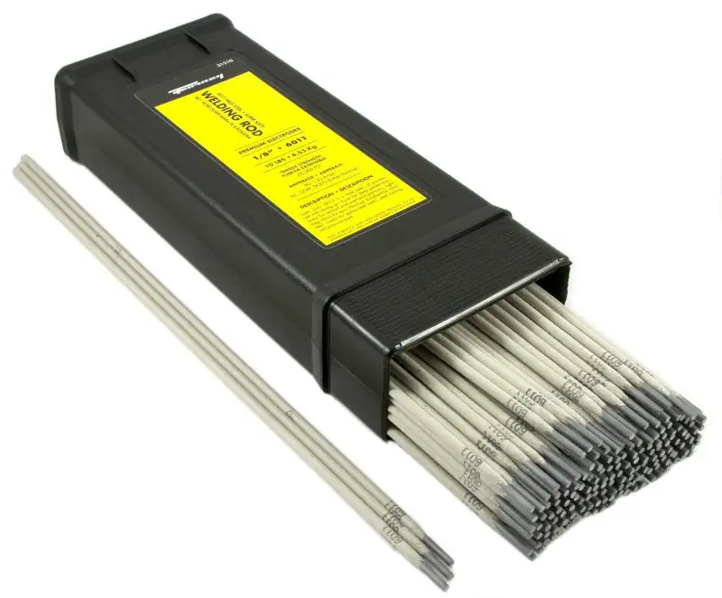 Forney 31210 Deep Penetration E6011 Welding Rod 1/8 Dia Mild Steel Electrode