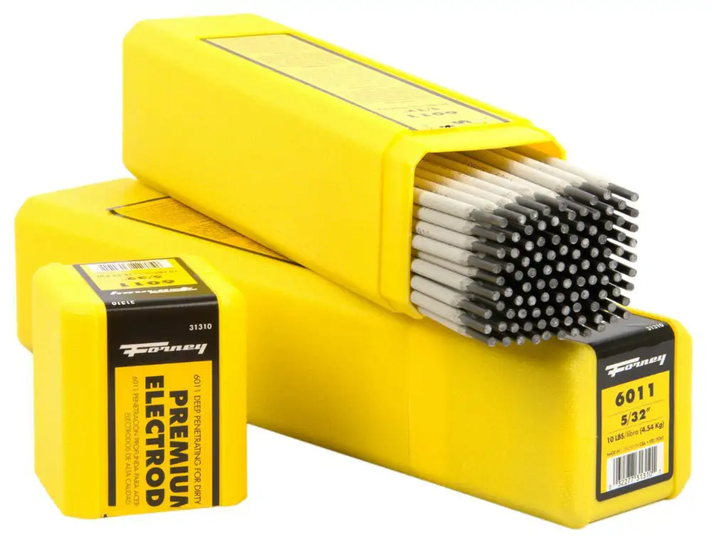 Forney 31310 Deep Penetration E6011 Welding Rod 5/32 Dia Mild Steel Electrode