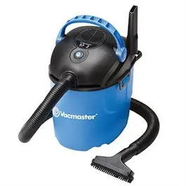 2.5-Gallon Wet Dry Portable Vacuum 2 Peak HP Heavy Duty Cleaning Vacmaster