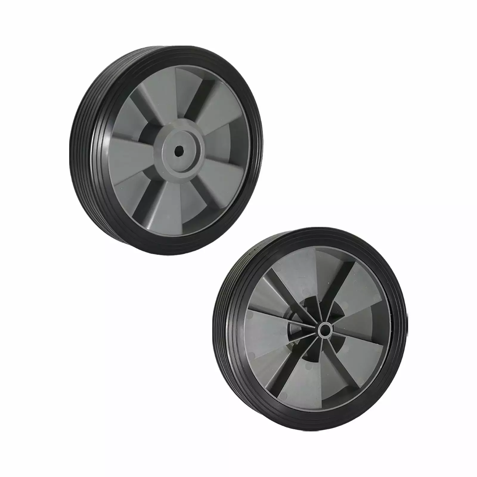oshhnii 2 Pieces BBQ Grill Wheel Hole Shaft 1.1cm Wheelbarrow Easy to Install Hand Truck