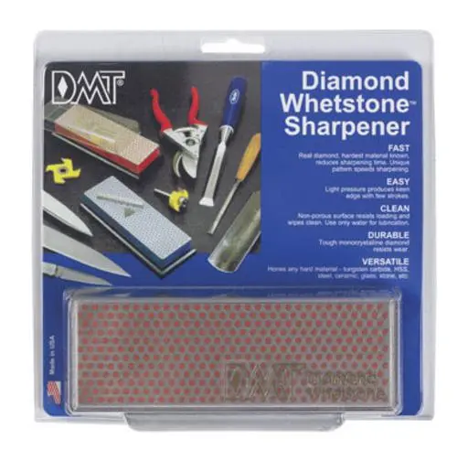 DMT W6FP Diamond Whetstone Sharpener 6x2x3/4 Fine Grit Knives