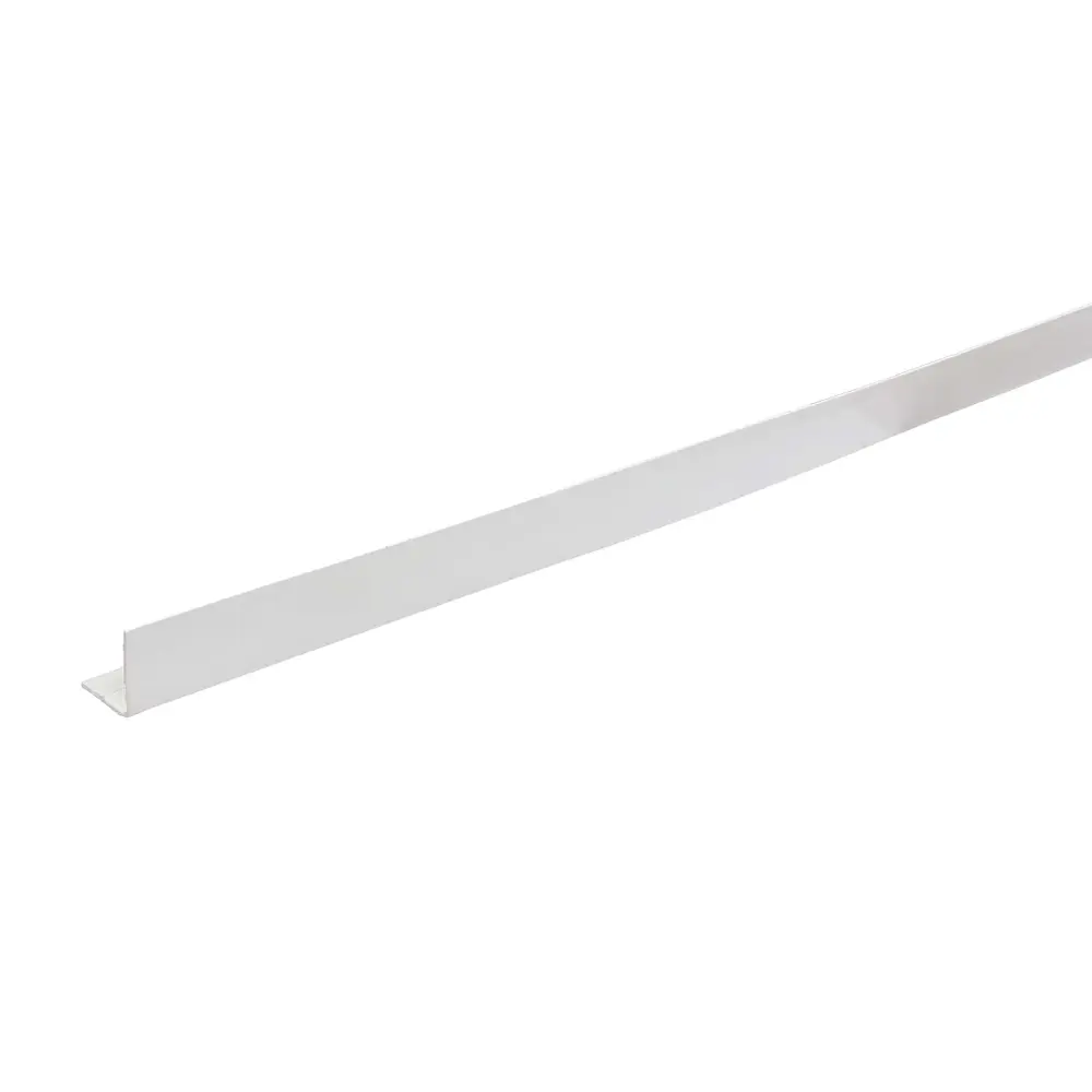 3/4" x 8' Self-Adhesive Ivory Plastic Exterior Corner Wallpaper