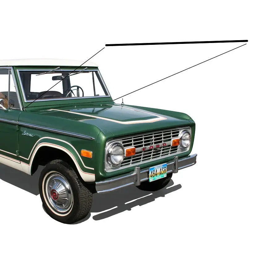 Windshield Hinge Seal