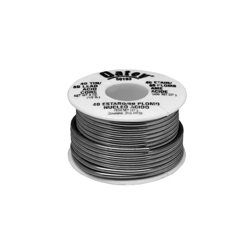 Oatey 1/2 lb. 40/60 Acid Core Wire Solder Plumbing Repairs