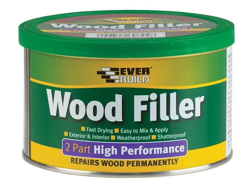Everbuild Wood Filler High Performance 2 Part Pinewood 500G