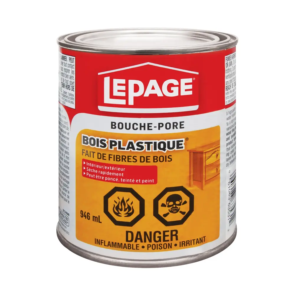 Plastic Wood Filler, 946 ml