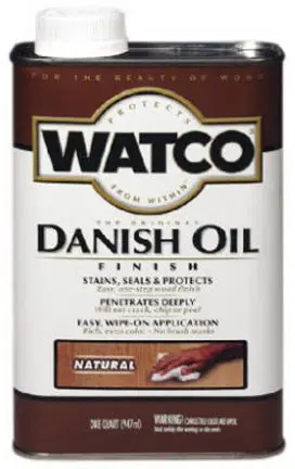 QT WATCO NATURAL DANISH OIL - Natural Danish Oil Wood Finishing Rust-Oleum