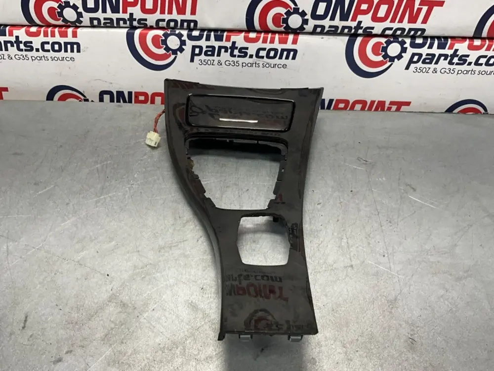 2009 BMW E92 335i Center Console Shift Trim Ash Tray Wood Grain AT OEM 21BA4F7