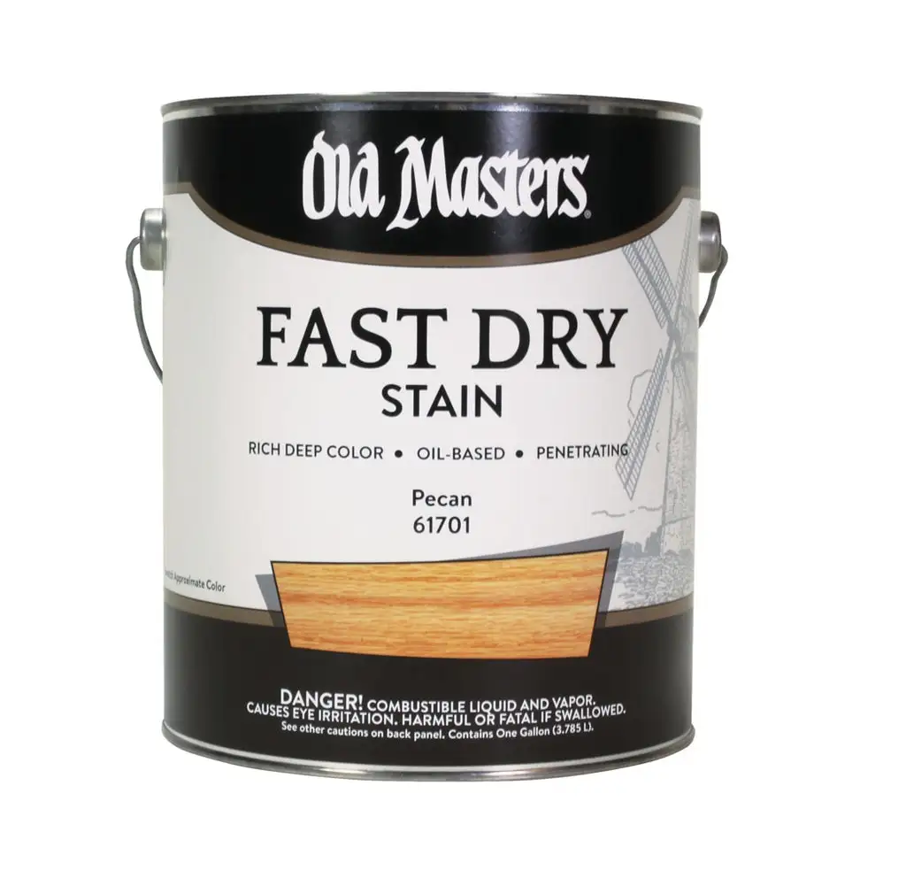Old Masters 62101 Oil Based Fast Dry Stain Rich Mahogany 1 Gallon