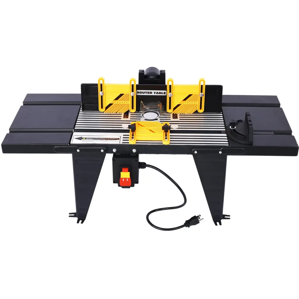 Electric Benchtop WiFi-Enabled Table Wood Working Tool, Black Aluminum Finish Precision Work g-h