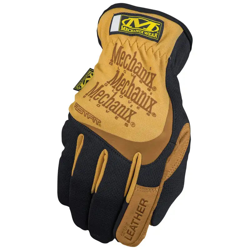 Mechanix Wear FastFit Work Gloves Black/Tan L Pack 10