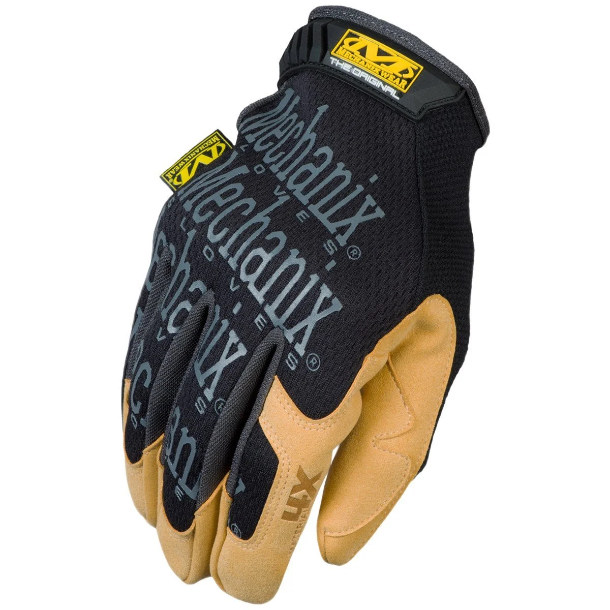 Mechanix Wear MG4X-75-009 Material 4X Original Gloves Medium Black/Tan Durability