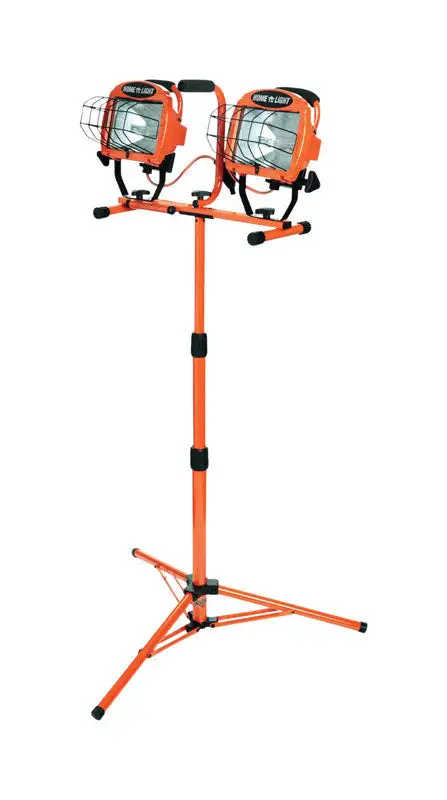 Designers Edge Halogen Tripod Work Light Construction and Workshops